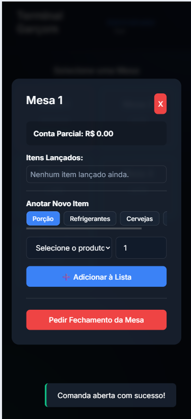 Lançar Pedido